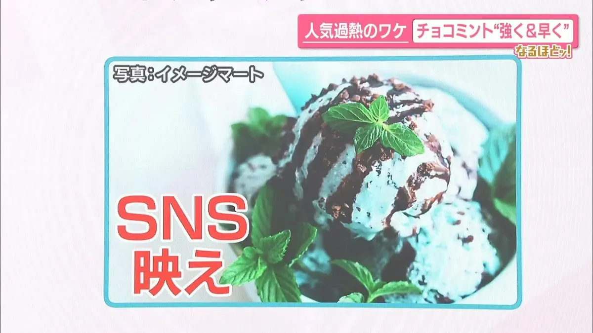 日テレNEWS NNN 5月15日(金) 18:47 【なるほどッ！】“チョコミント