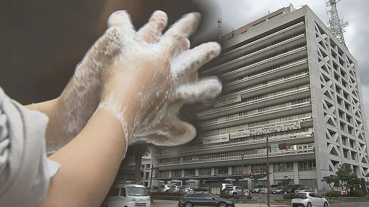 日テレNEWS NNN 10月7日(水) 18:35 インフルエンザ新規感染者3週連続で