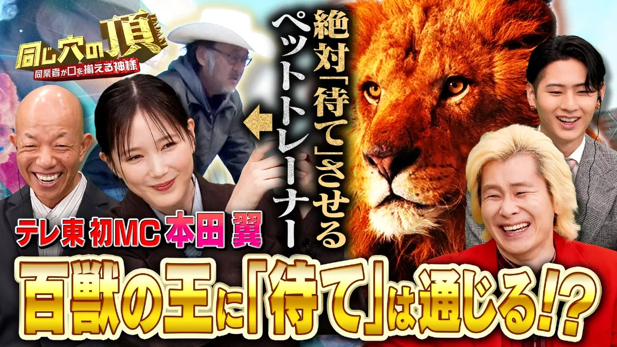 同じ穴の頂 1月8日(木)放送分 MC本田翼も仰天！？各業界の超絶神業が大