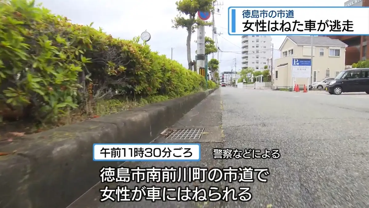 日テレNEWS NNN 5月27日(水) 18:45 除草作業中の女性をはねた車が逃走