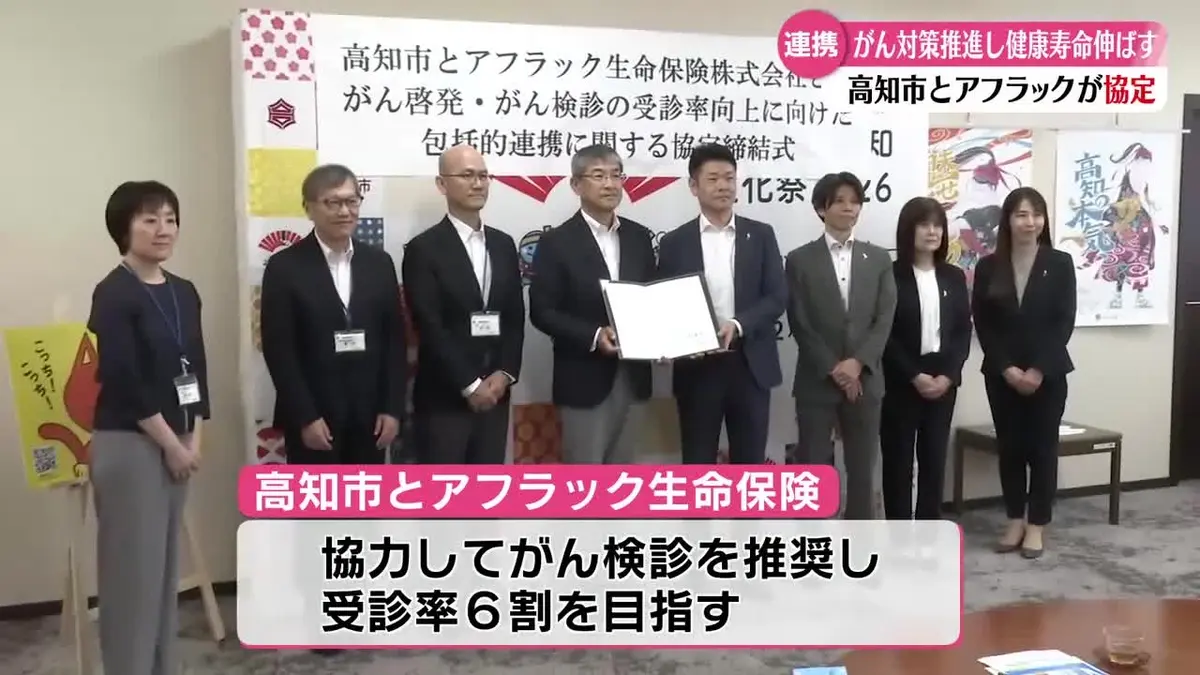 日テレNEWS NNN 6月4日(木) 18:57 《市民の健康寿命を伸ばそう》高知市