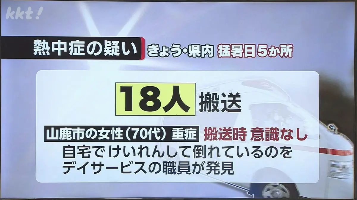 B...☆19日20日発送受取り不可✖️ 様　ご確認用 日テレNEWS NNN 7月21日(火) 18:51 熱中症疑いで70代女性が意識不明