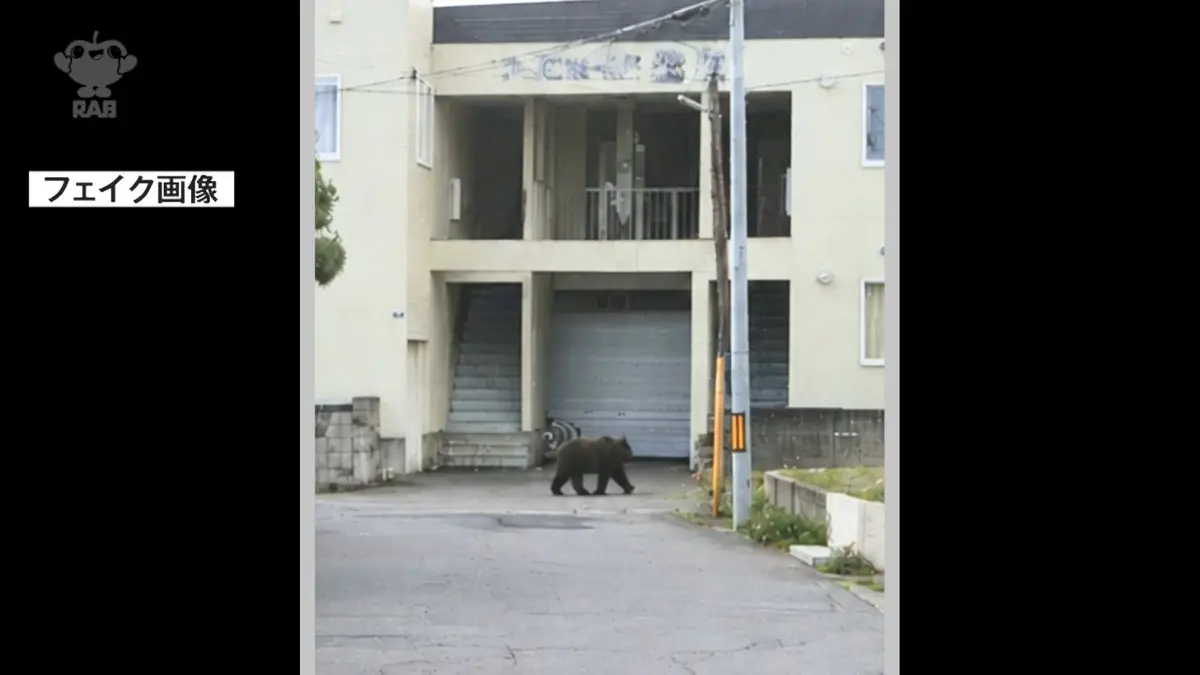 日テレNEWS NNN 5月19日(火) 20:26 生成AIの“フェイク”クマ画像も