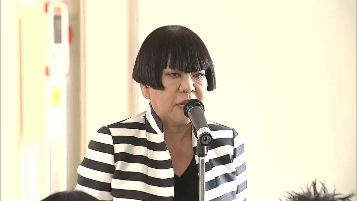 日テレNEWS NNN 9月16日(水) 11:57 世界的デザイナー・コシノジュンコ