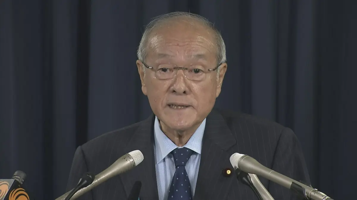 日テレNEWS NNN 9月16日(水) 19:08 自民党・鈴木俊一幹事長（岩手2区