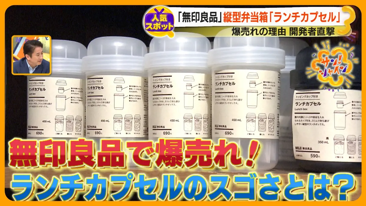 サン！シャイン 9月1日(月)放送分 無印良品 人気の理由 爆売れ商品開発