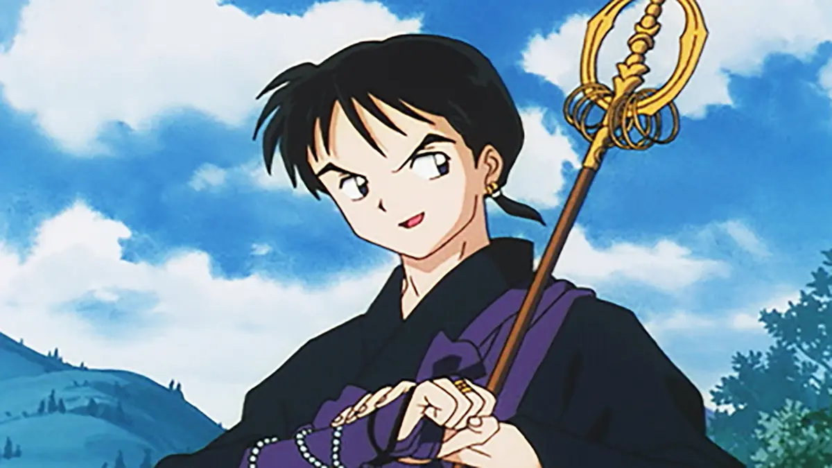 犬夜叉 2001年放送 #16「右手に風穴 不良法師 弥勒」｜アニメ 