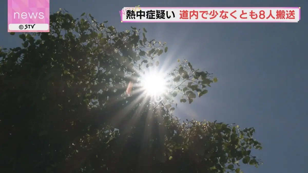 日テレNEWS NNN 6月2日(火) 7:32 道内ことし初の真夏日相次ぐ 熱中症
