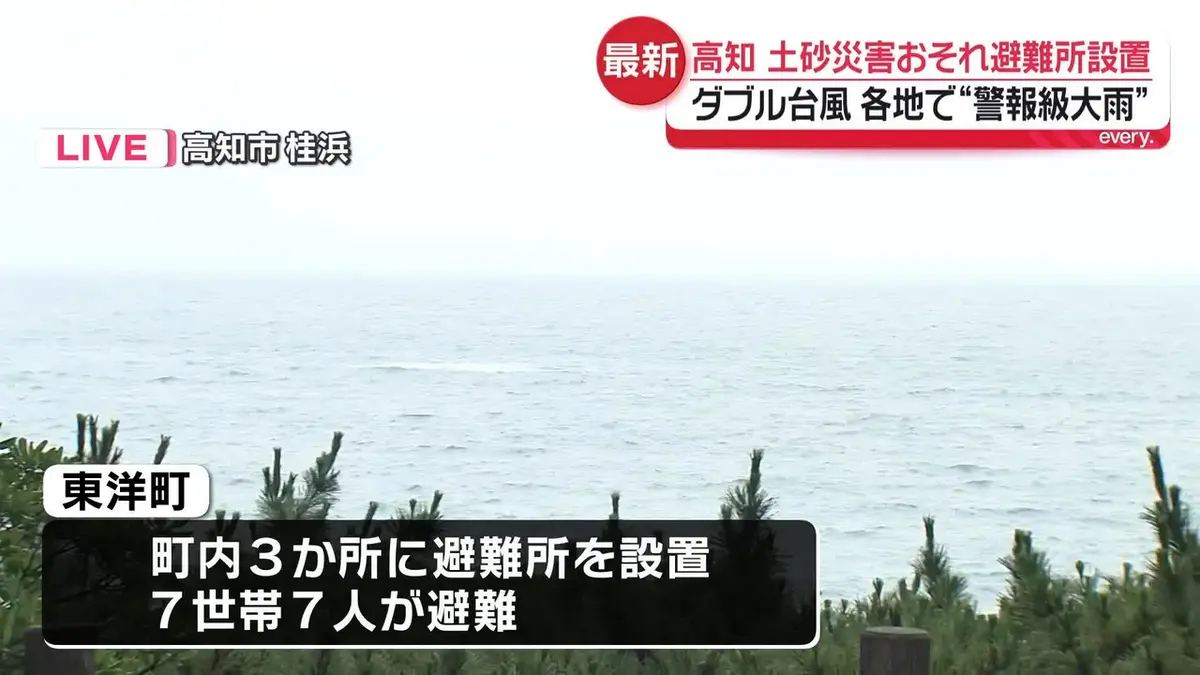 次回発送、土日のいずれかです。 日テレNEWS NNN 6月26日(金) 17:27 【中継】高知の現在の様子は？ 大雨