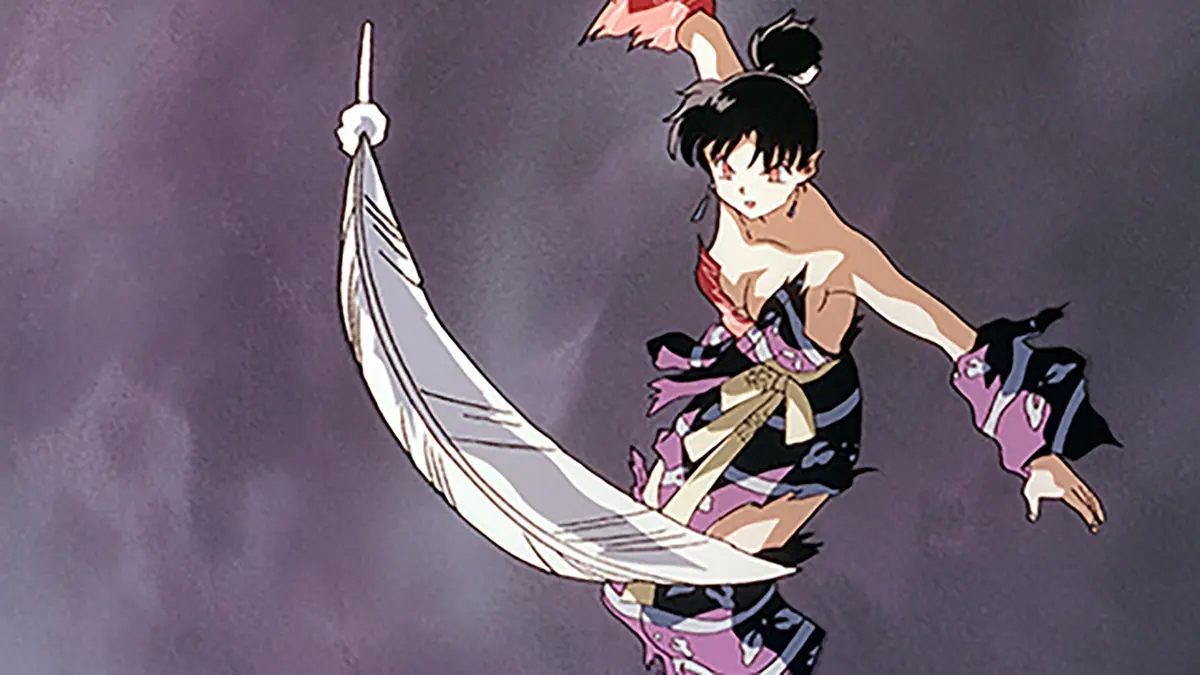 犬夜叉 2001年放送 #40「風使い神楽の妖艶なる罠」｜アニメ／ヒーロー