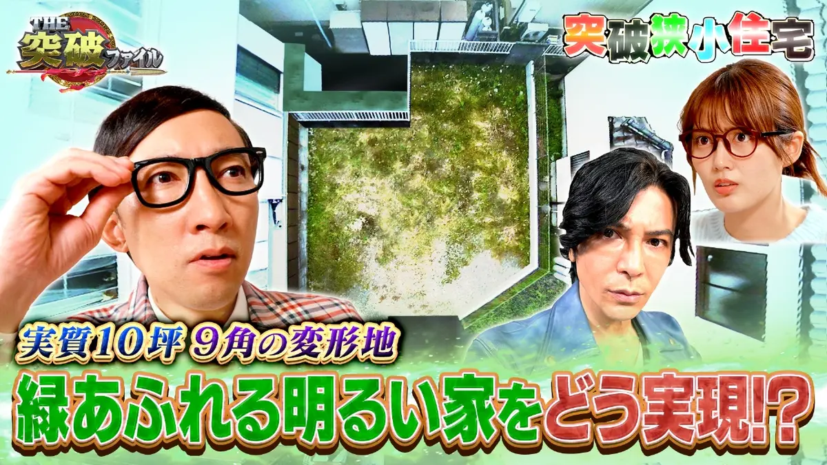 THE突破ファイル 12月18日(木)放送分 (1)ワケあって9角!?実質10坪に 