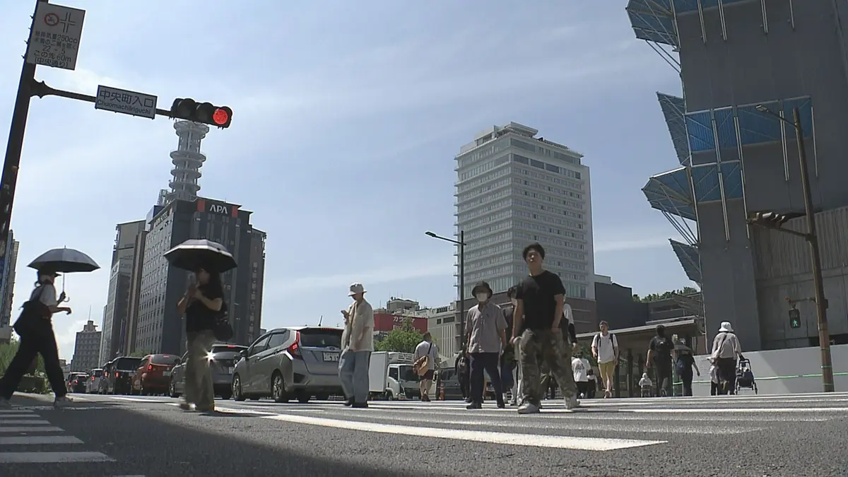日テレNEWS NNN 7月13日(月) 19:43 19人が熱中症疑いで搬送 大分県内6