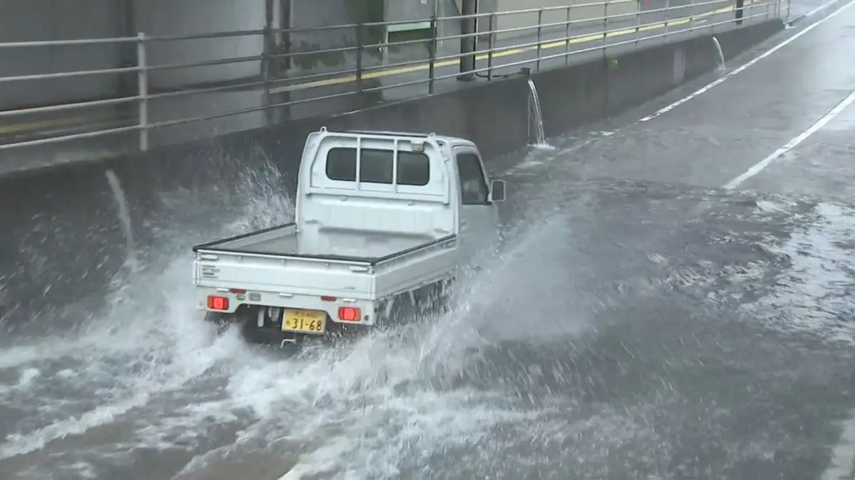 日テレNEWS NNN 7月4日(土) 18:41 非常に激しい雨 5日も大雨の恐れ