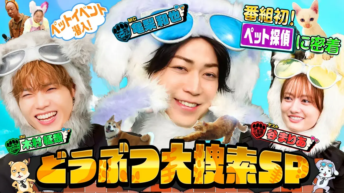 亀梨くんのワンにゃフル！ 7月15日(水)放送分 MC：亀梨和也！激かわ