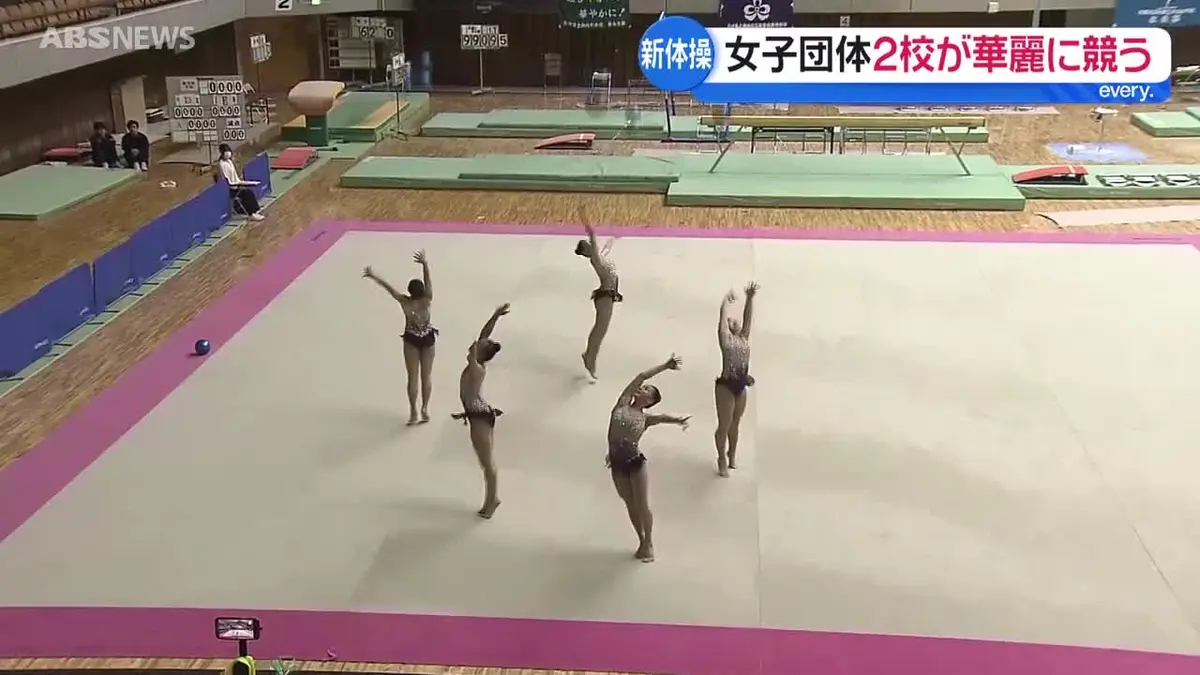 日テレNEWS NNN 6月1日(月) 18:45 全県高校総体 新体操女子団体 秋田北