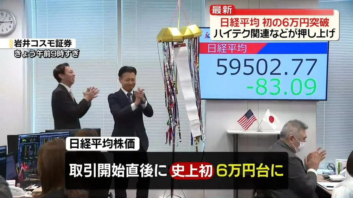 【ニューパルサー】全国配送OK！引き取りは値引き 日テレNEWS NNN 4月23日(木) 11:41 日経平均 初の6万円突破 ハイテク