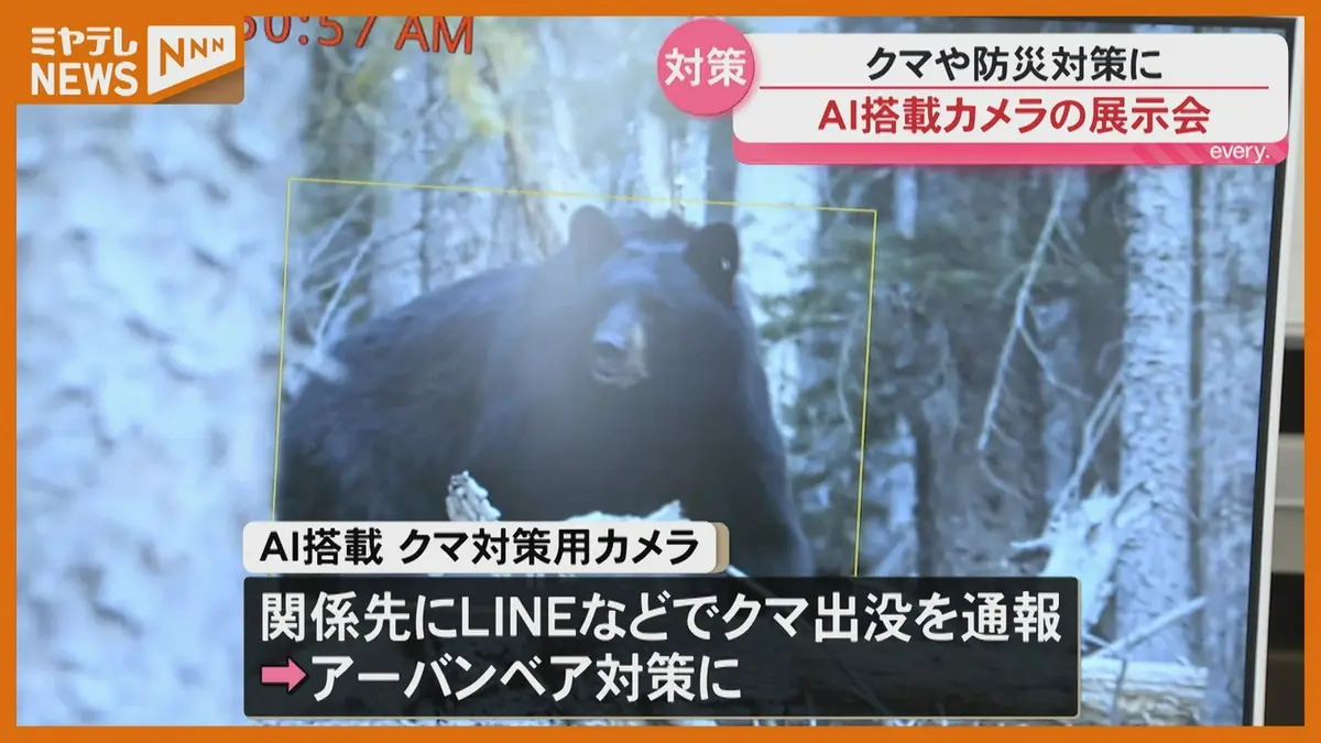 日テレNEWS NNN 10月9日(金) 18:44 「リアルタイムで検知」クマ対策や
