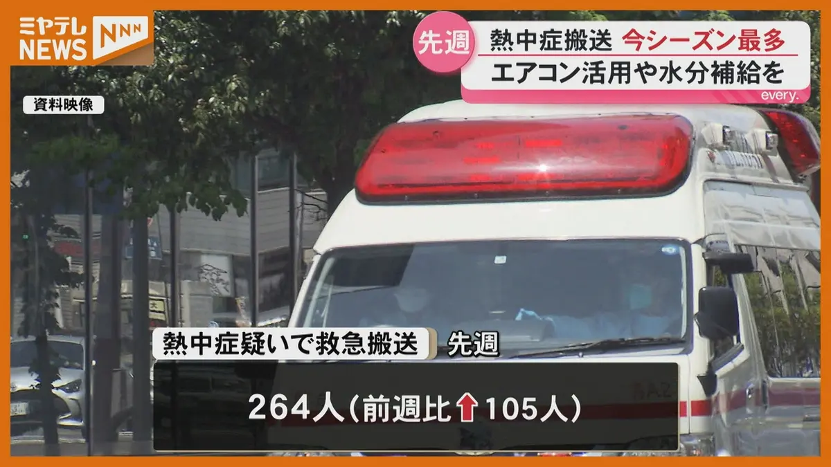 発送土日☆ 日テレNEWS NNN 7月27日(月) 18:43 先週の熱中症搬送が今シーズン最多