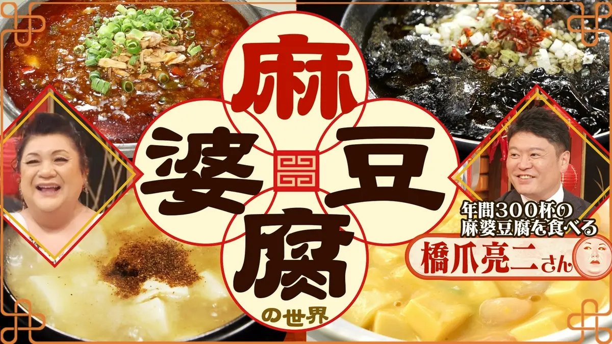 マツコの知らない世界 7月28日(火)放送分 前半「麻婆豆腐の世界