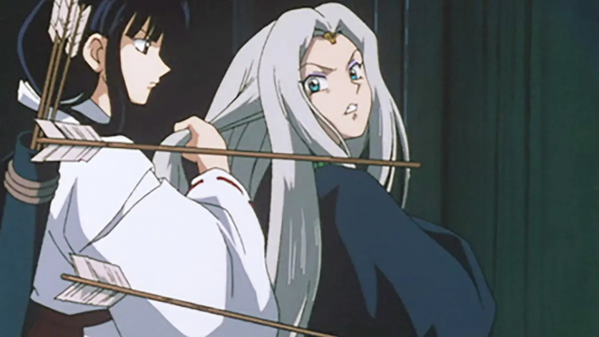 犬夜叉 2002年放送 #61「現れた桔梗と式神使い」｜アニメ／ヒーロー