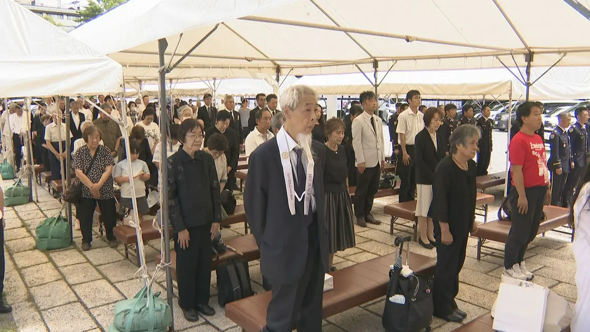 日テレNEWS NNN 8月15日(土) 17:06 終戦から81年 石川護国神社で平和