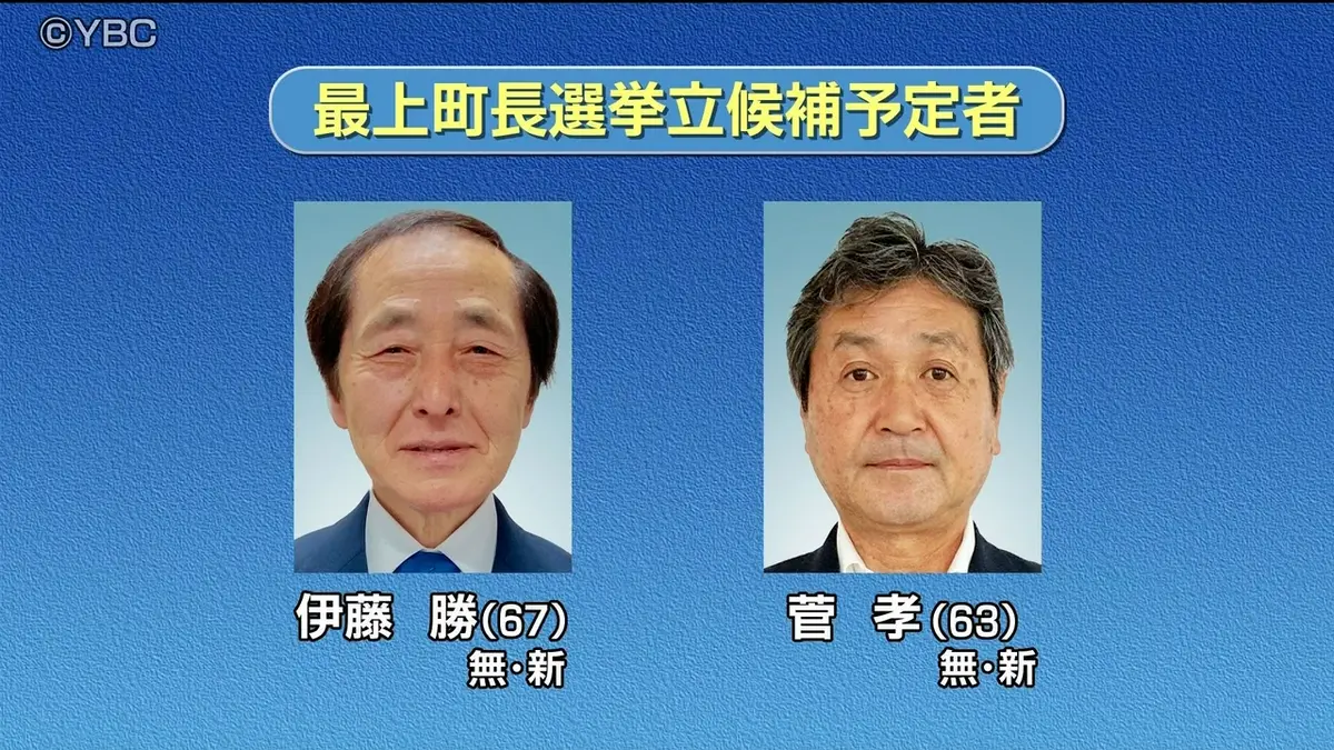 日テレNEWS NNN 8月29日(土) 12:19 最上町長選 20年ぶり選挙戦の見通し