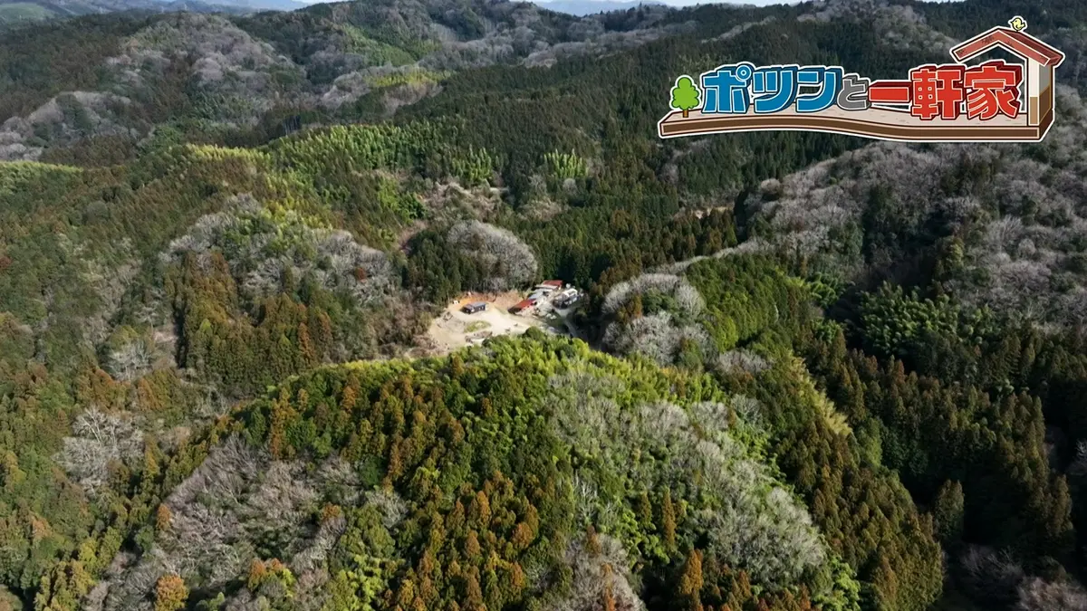 ポツンと一軒家 4月19日(日)放送分 山口県の山の真っただ中で発見した