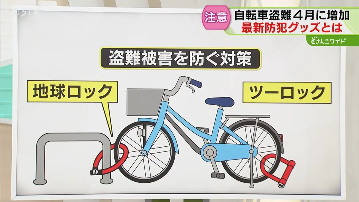 日テレNEWS NNN 4月28日(火) 19:34 【解説】自転車盗難の対策は 地球
