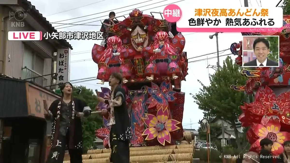 日テレNEWS NNN 6月5日(金) 20:55 【中継】競う万燈の灯がともる 津沢
