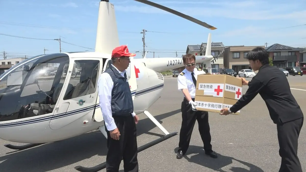 日テレNEWS NNN 5月19日(火) 21:34 災害時の支援物資の搬送 被災地への