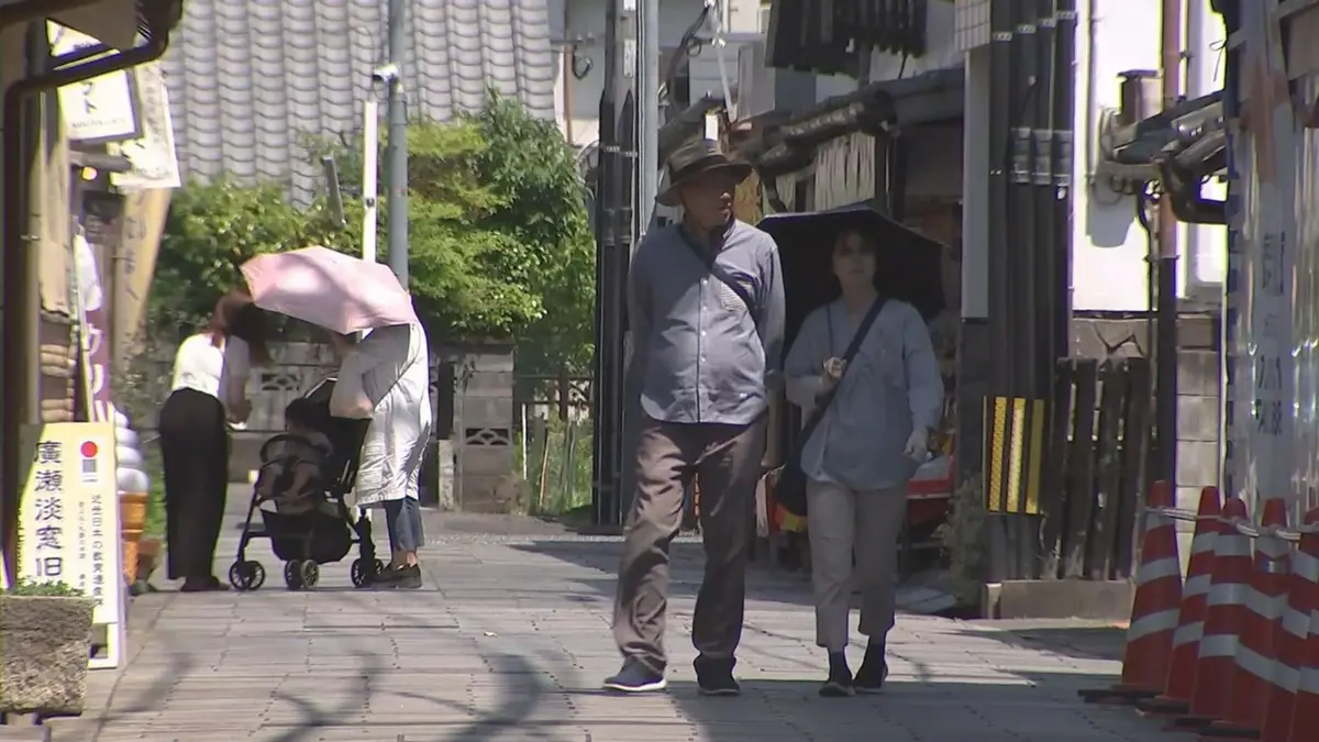 日テレNEWS NNN 5月15日(金) 17:27 日田市で2日連続の真夏日 最高気温