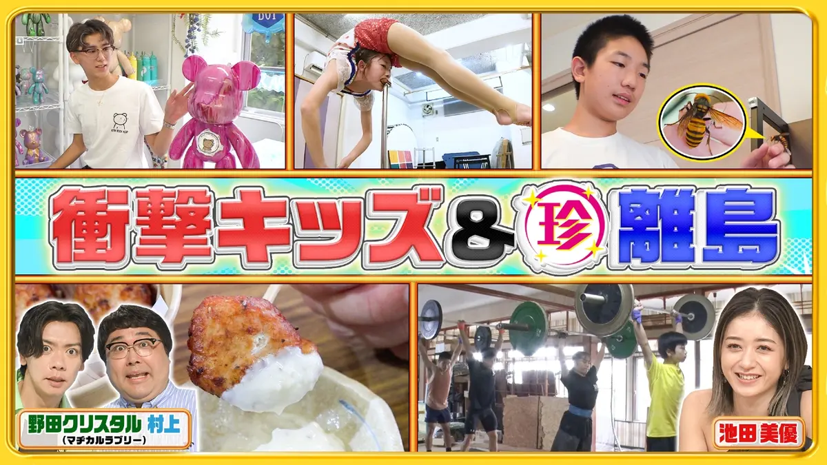 ナニコレ珍百景 10月19日(日)放送分 家族もビックリ！サーカス日本一