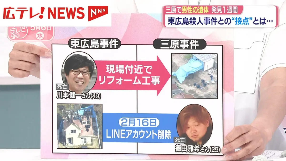 日テレNEWS NNN 5月6日(水) 19:09 【スタジオ解説】三原市と東広島市の