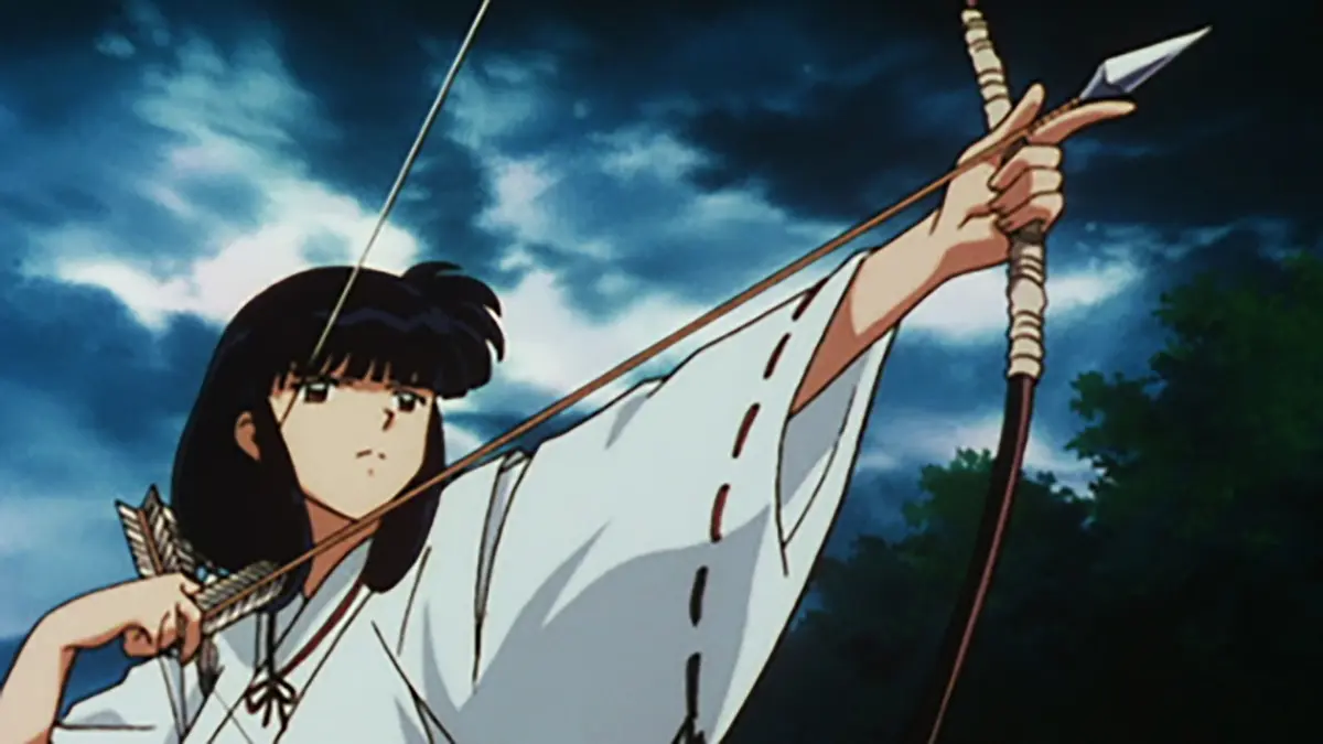 犬夜叉 カードダスマスターズ 47 第十五話 巫女 桔梗 犬夜叉 当時 レア