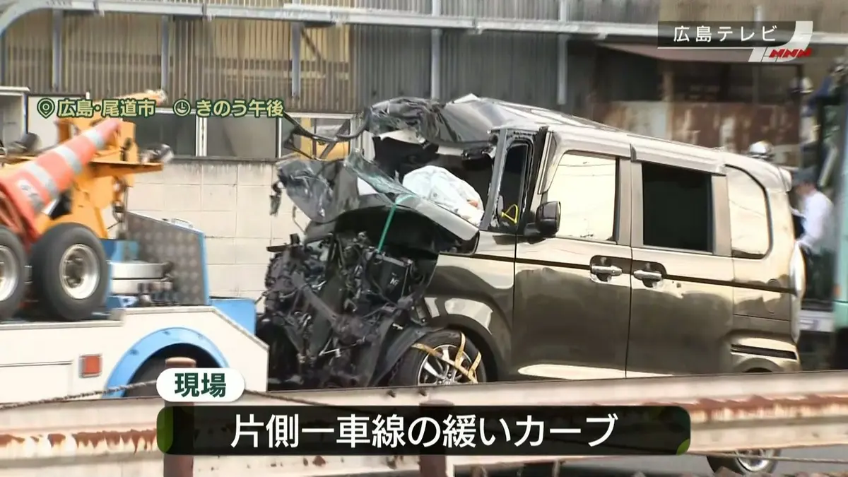 日テレNEWS NNN 10月16日(金) 0:44 路線バスと正面衝突 軽乗用車の73歳