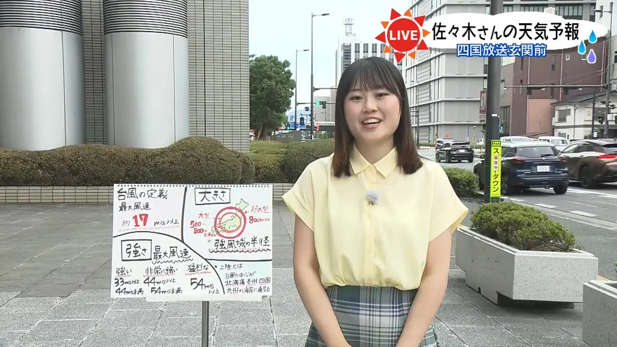 日テレNEWS NNN 7月3日(金) 18:45 台風の定義を知っておこう 佐々木