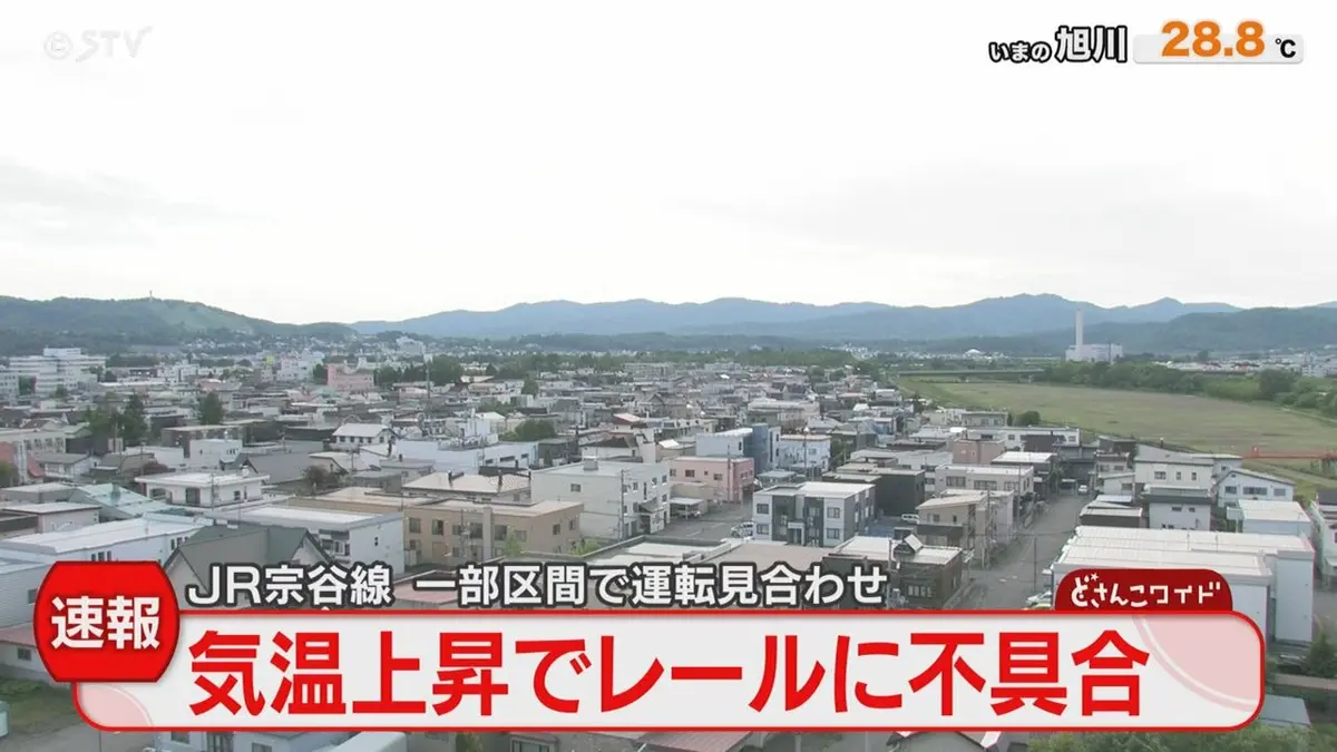 日テレNEWS NNN 6月1日(月) 17:01 【速報】JRで運転見合わせ 気温上昇