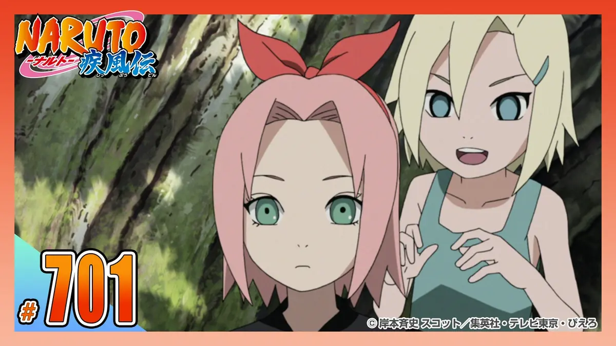 NARUTO-ナルト- 疾風伝 2016年放送 第七百一話 SASUKE・SAKURA｜アニメ