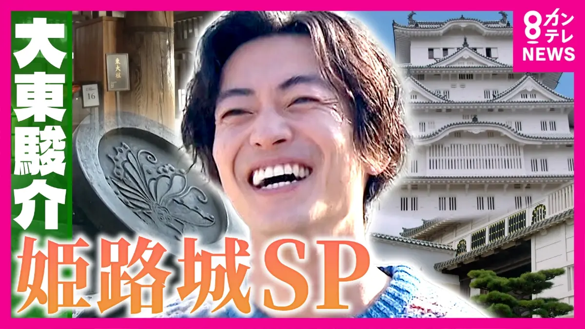 大東駿介の発見！てくてく学 12月11日(木)放送分 世界遺産！姫路城SP 