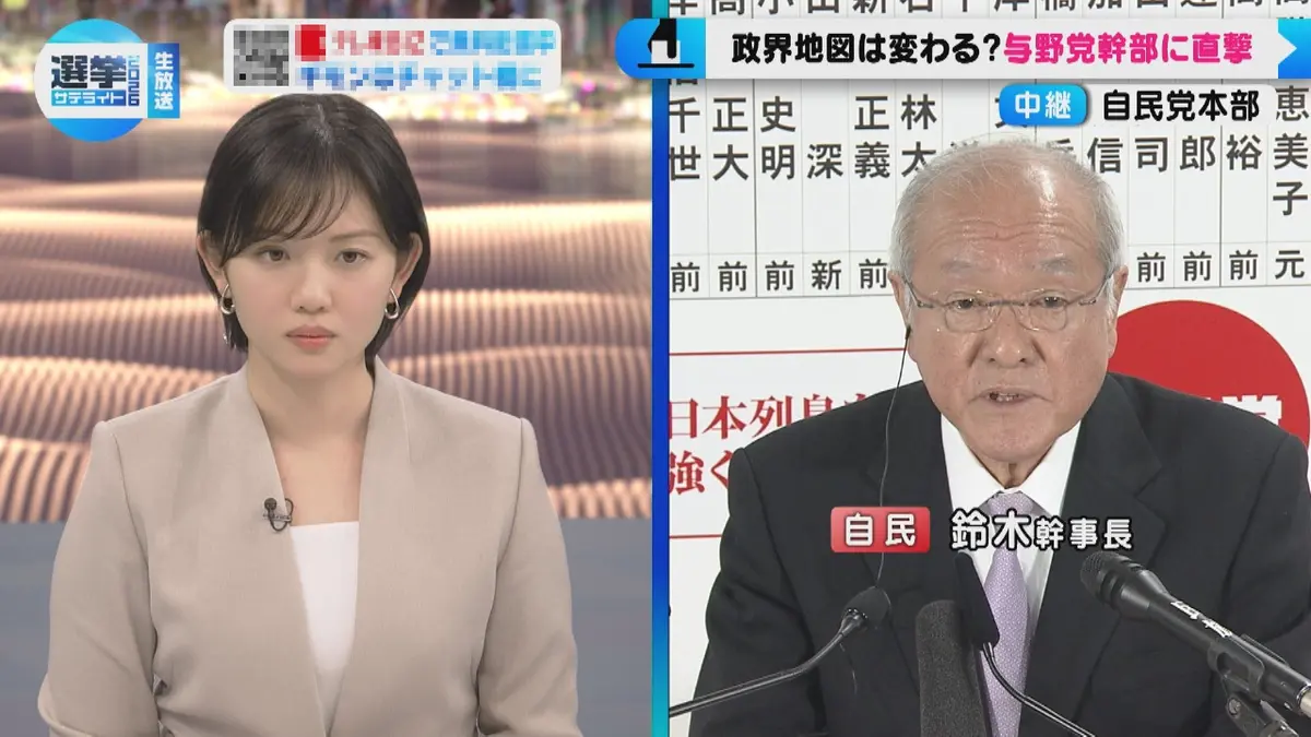選挙サテライト 2月8日(日)放送分 選挙サテライト2026（1）～自民“圧勝
