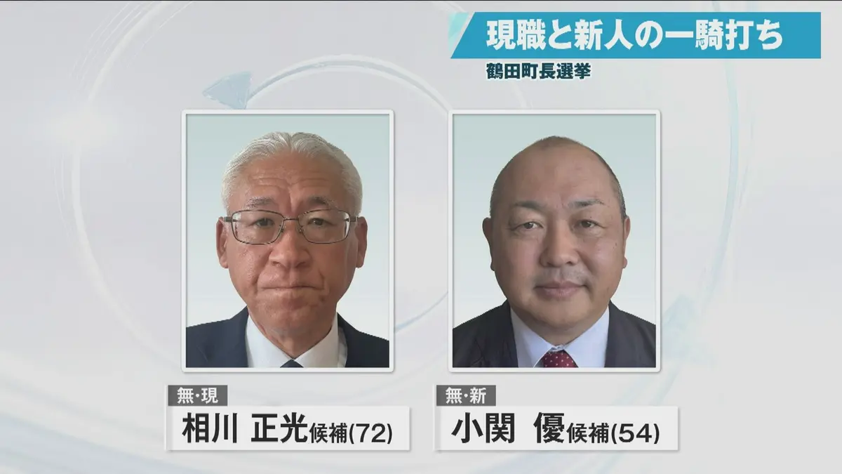 日テレNEWS NNN 7月28日(火) 19:15 任期満了に伴う鶴田町長選挙告示