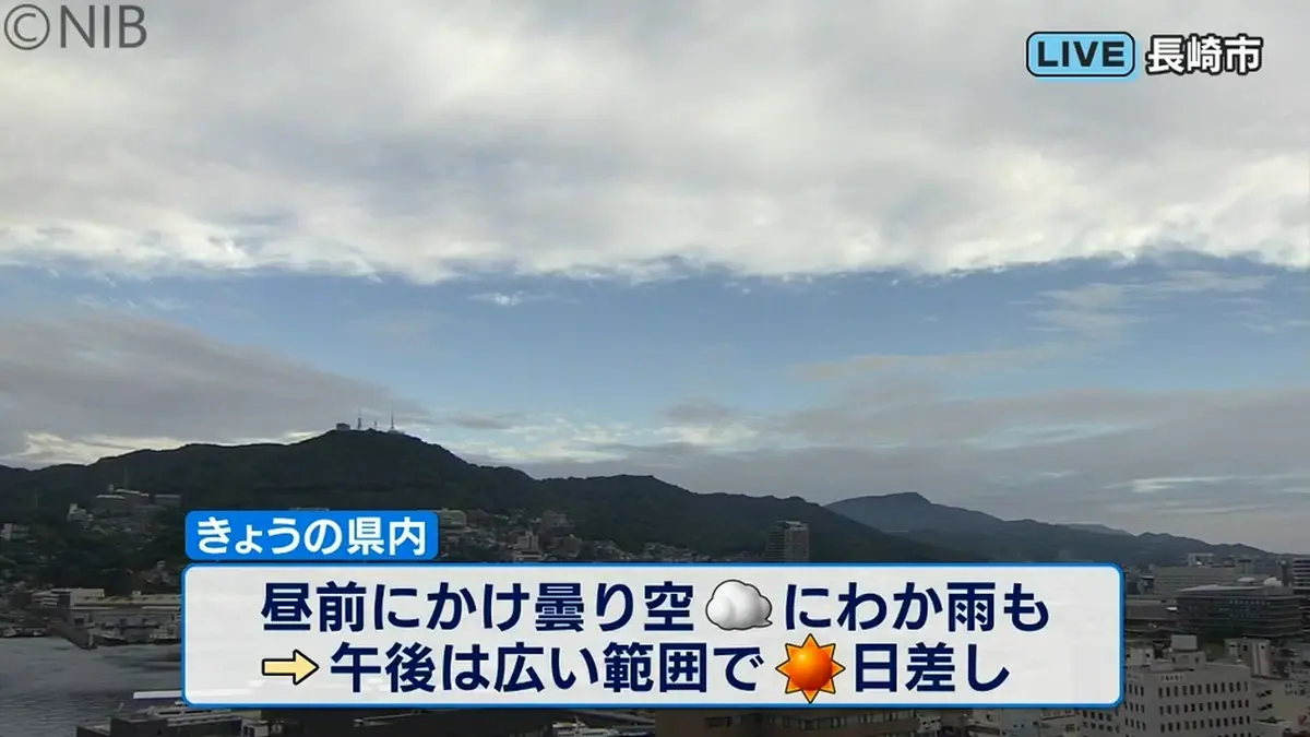 日テレNEWS NNN 6月15日(月) 7:04 【天気と交通情報】昼前にかけ曇り空