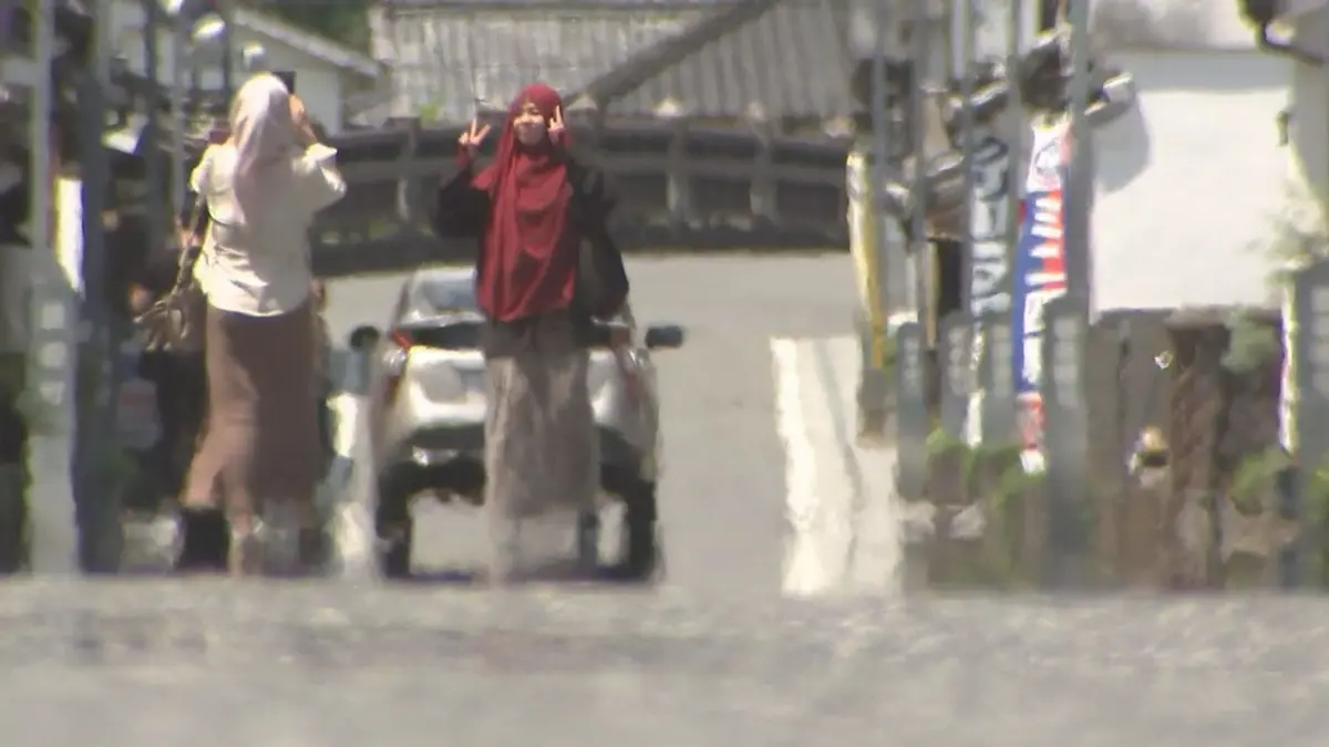日テレNEWS NNN 6月10日(水) 18:27 梅雨の中休み 各地で気温上昇 5月は