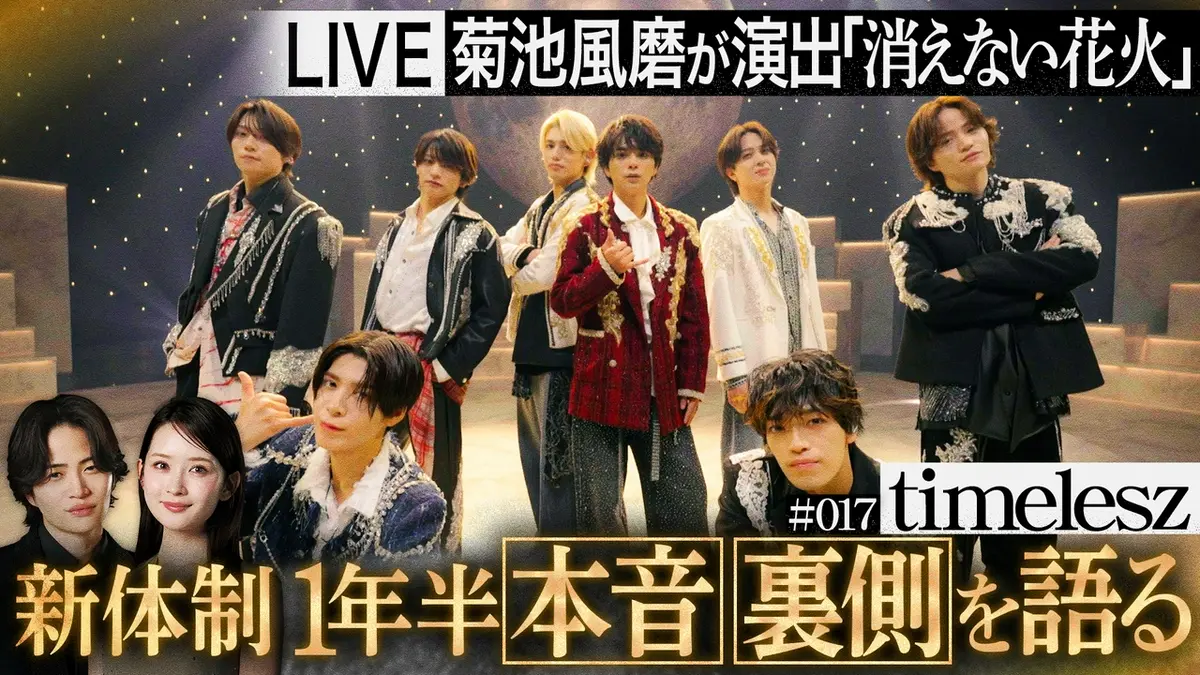 アニメーションテレビ ライトと音楽付き 夜の音 -TOKYO MIDNIGHT MUSIC- 7月28日(火)放送分 【timelesz】リアル