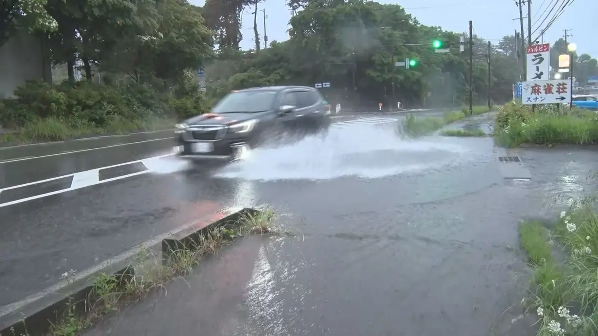 日テレNEWS NNN 6月3日(水) 12:31 【台風6号】長野県から遠ざかる 地盤