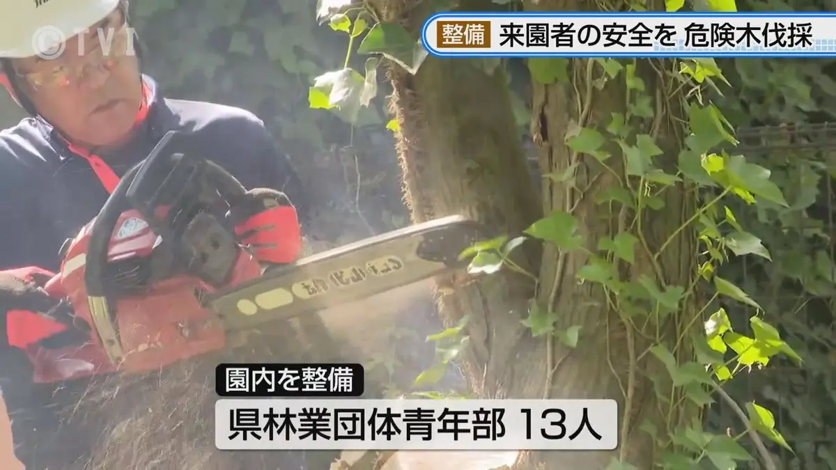 日テレNEWS NNN 7月8日(水) 18:36 【園内を安全に】盛岡市動物公園