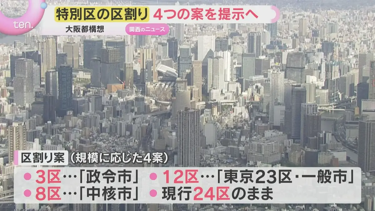 日テレNEWS NNN 6月8日(月) 18:35 大阪都構想 焦点の特別区のカタチ