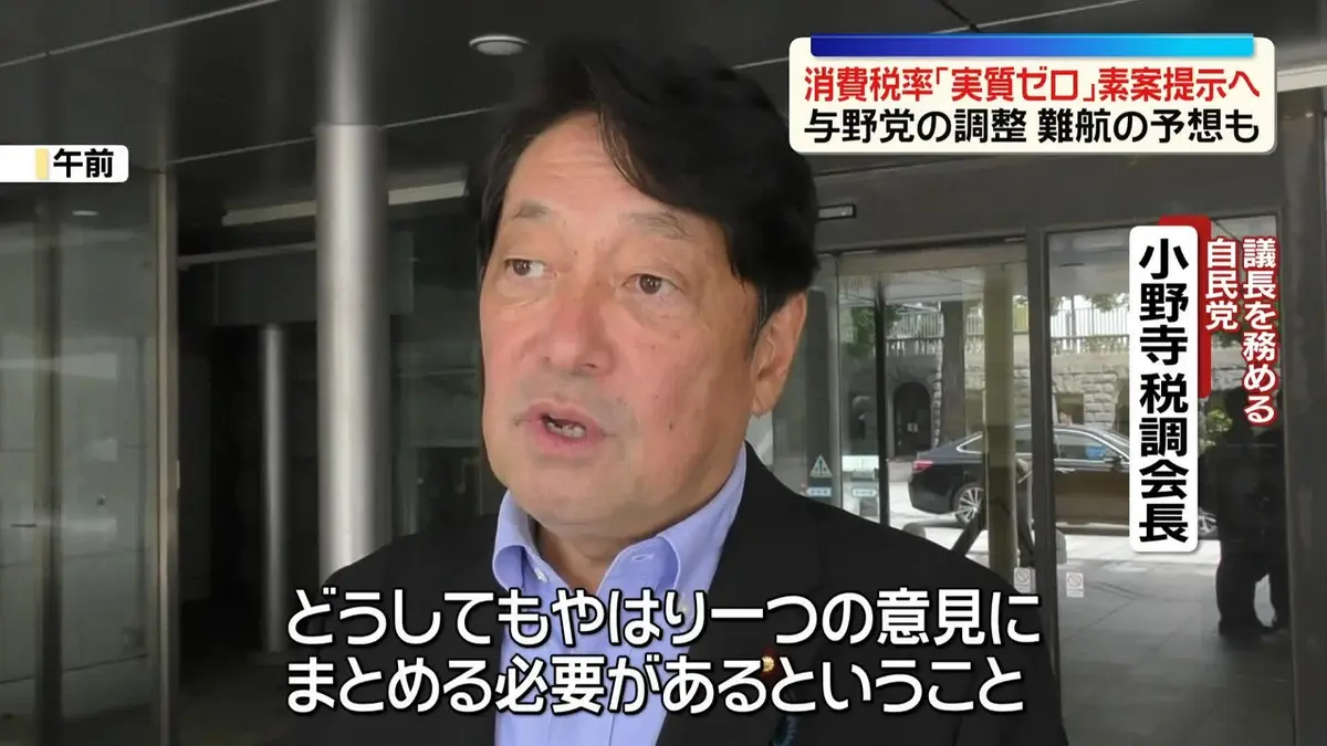 日テレNEWS NNN 6月24日(水) 14:00 消費税“実質ゼロ”素案、与野党の