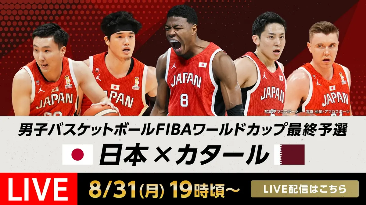 日本 対 カタール バスケ
