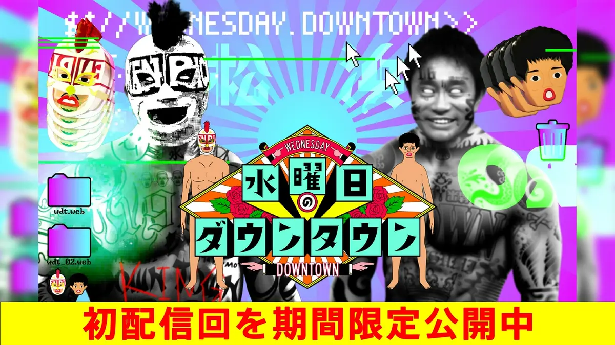水曜日 の ダウンタウン 配信